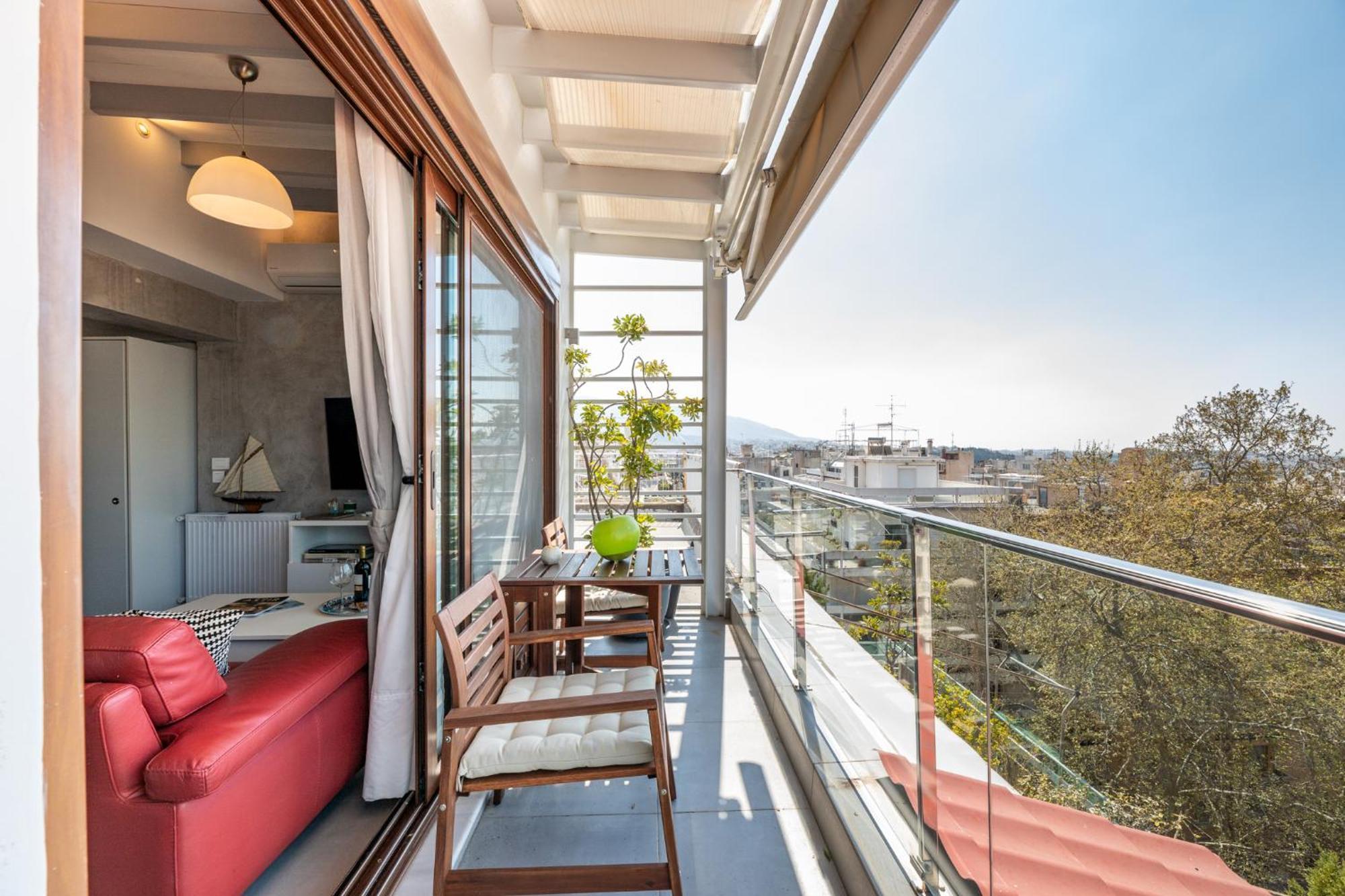 Top Kolonaki Studio+Terrace Stunning Acropolis Views Афіни Екстер'єр фото