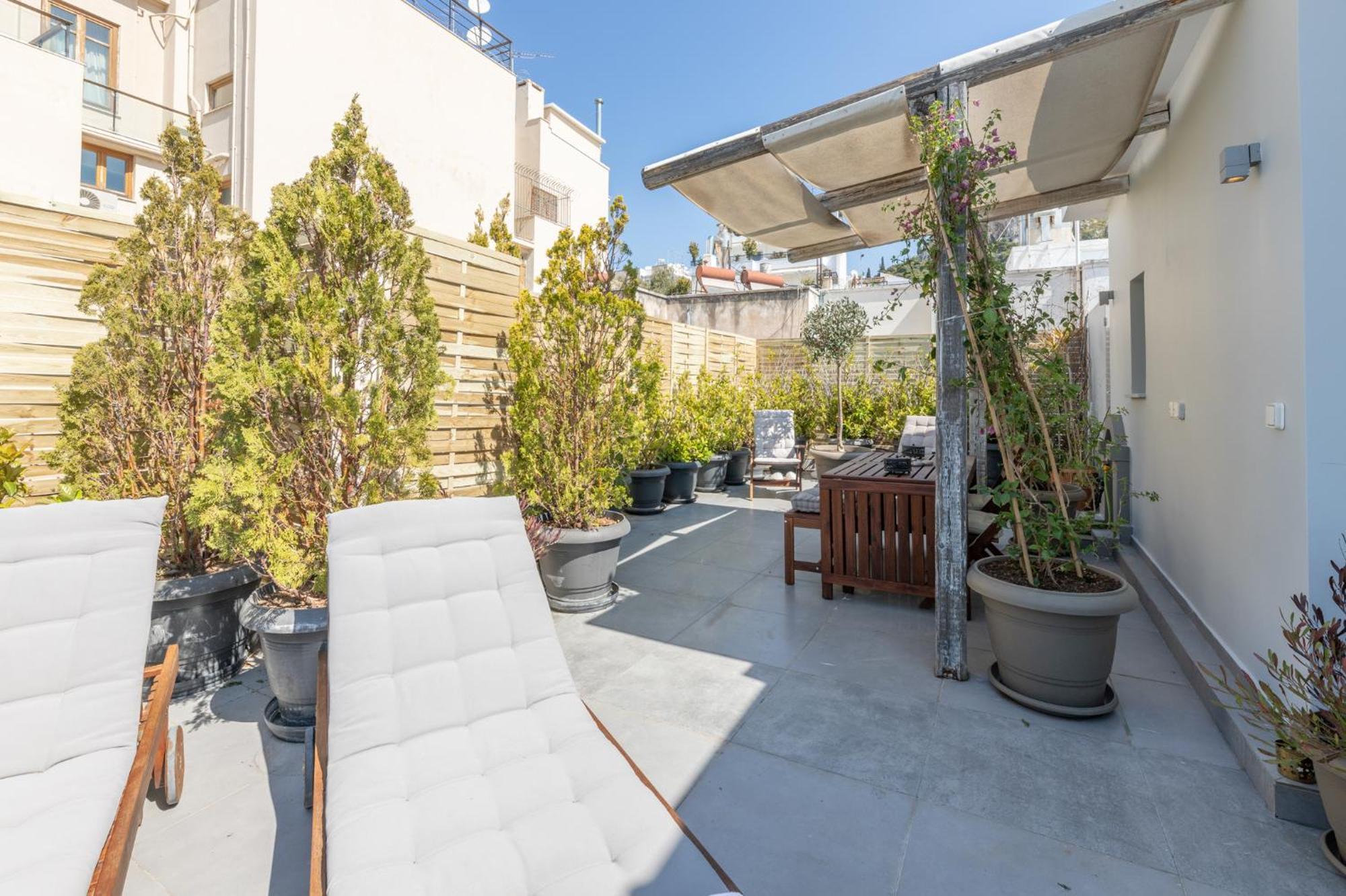 Top Kolonaki Studio+Terrace Stunning Acropolis Views Афіни Екстер'єр фото