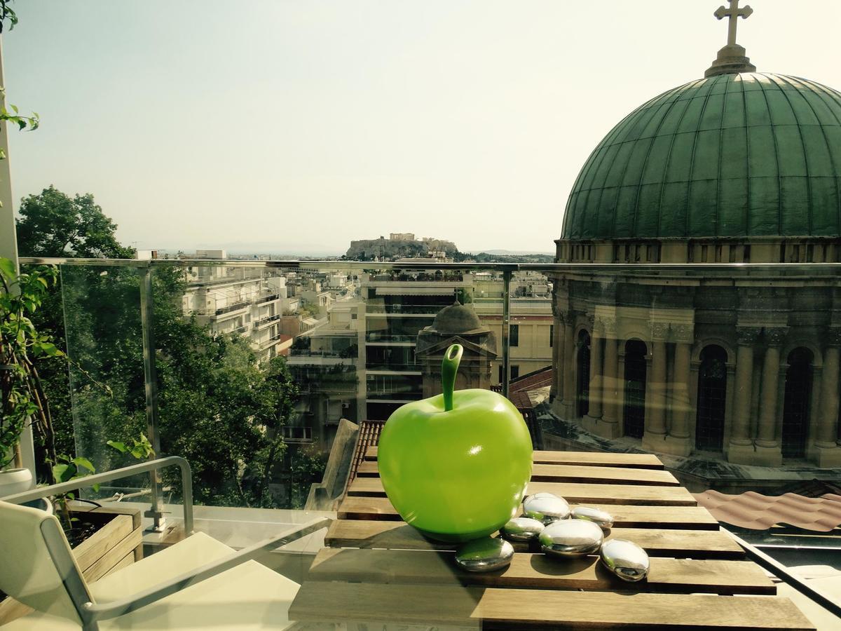 Top Kolonaki Studio+Terrace Stunning Acropolis Views Афіни Екстер'єр фото
