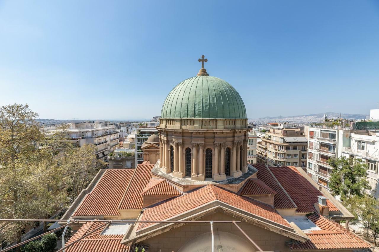 Top Kolonaki Studio+Terrace Stunning Acropolis Views Афіни Екстер'єр фото