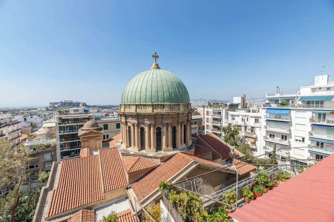Top Kolonaki Studio+Terrace Stunning Acropolis Views Афіни Екстер'єр фото